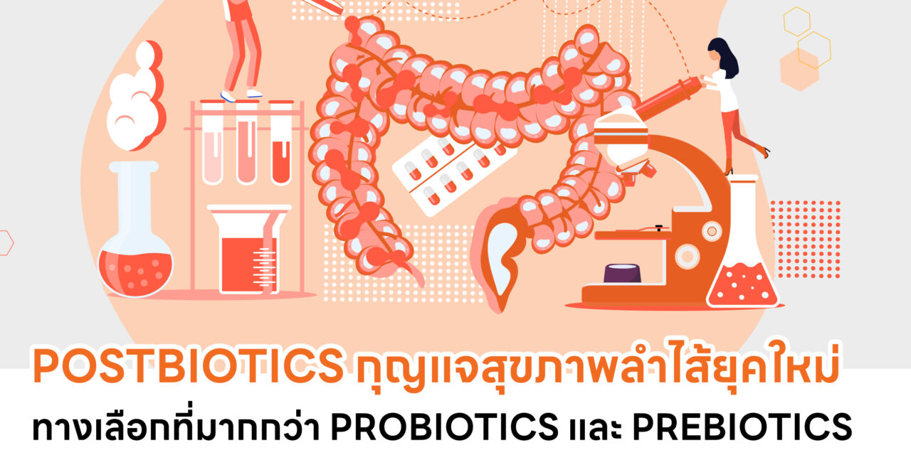 Postbiotics กุญแจสุขภาพลำไส้ยุคใหม่ ทางเลือกที่มากกว่า Probiotics และ Prebiotics
